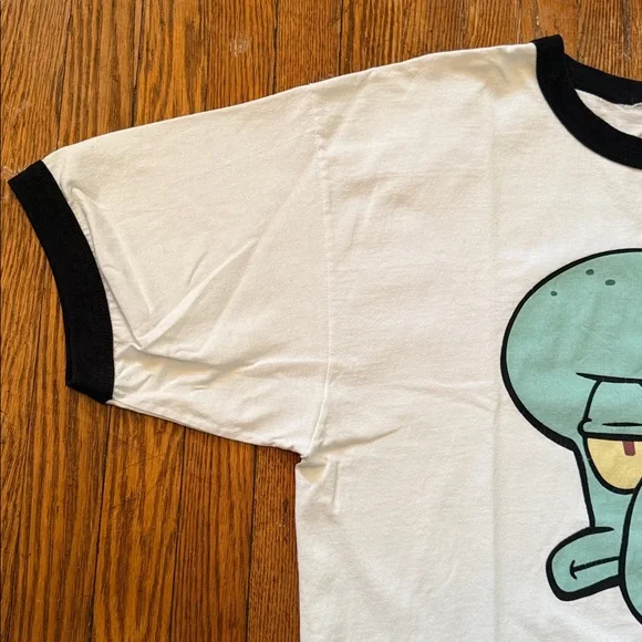 2002 Squidward Vintage Ringer T-Shirt - Picture 6 of 11